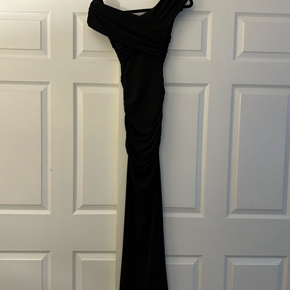 Windsor black maxi tight dress